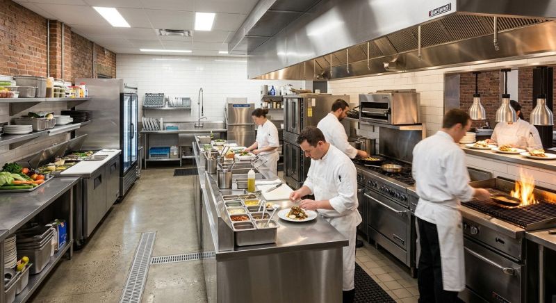 Commercial Kitchen Remodeling project example